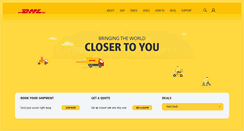 Desktop Screenshot of dhlestore.com